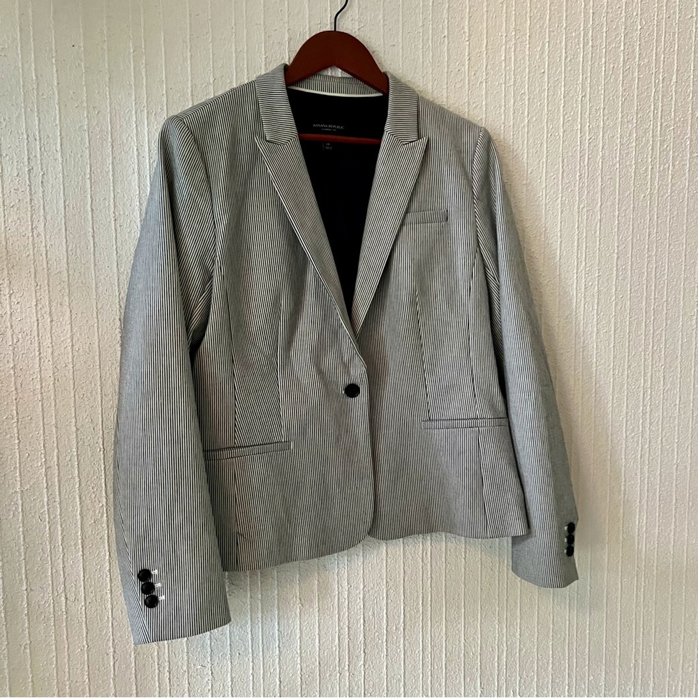 Banana Republic lined jacket size 14 - Picture 5 of 7